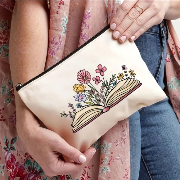 NEW!! makeup bag - pencil case  - Pouch - Picture 4 of 10